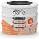 Diaper Genie Bags Refills 270 Count (Pack of 3) Clean Laundry Scent | Diaper Pail Refills with Max Odor Lock | Holds up to 810 Newborn Diapers