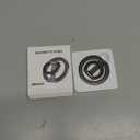 Magnetic Phone Ring for MagSafe Grip [Dual-Sided Magnetic] [Super Magnet] [Magnet Phone Stand Grip Compatible with Car Mounts] Mag Safe Accessory for iPhone 17/16/15/14/13 Pro Max Plus, Grey