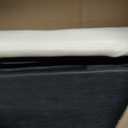 DUMOS 43 Inch Folding Storage Ottoman Bench, Large Ottoman with Storage, 15"D x 43"W x 15"H