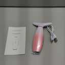 7 Color Galvanic Machines - Red Light Therapy for Face and Neck, Face Massager Tool for Wrinkles, Double Chin, Vibrating Facial Massager with Thermals, Pink