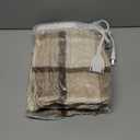 Twin Size Electric Blanket Heated, 62" x 84" Blue Plaid Heated Blanket with 8 Heat Levels & 10 Hours Auto Off, Fast Heating Blankets Machine Washable with ETL & FCC Certification