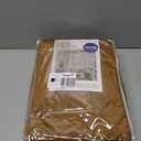 MIULEE Golden Brown Velvet Curtains Thermal Insulated Blackout Curtain Drapes for Bedroom Living Room Darkening 63 Inches Long Curtains Panels Rod Pocket Set of 2