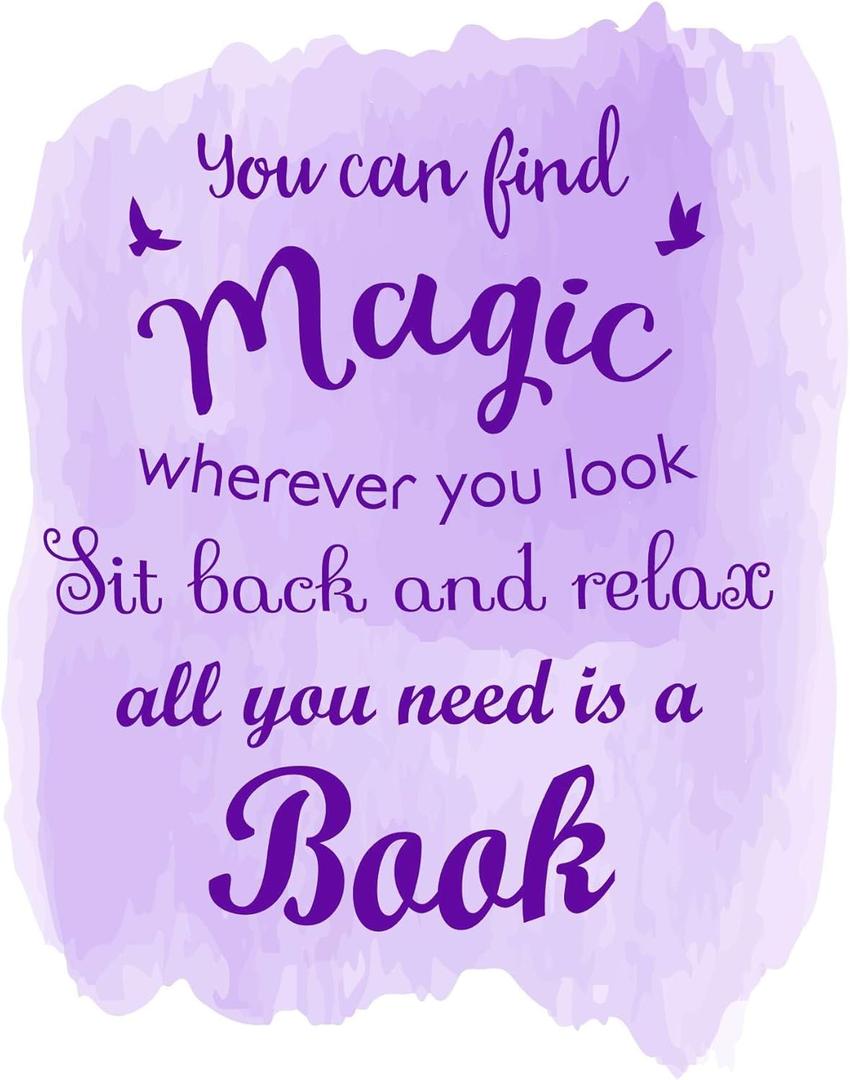 Family Sit Back and Relax Happiness Quote Wall Decal Decoration Book Lovers Life Quote Fun Reading Quotes Dcor Lasts Years and Easily Removable - Size: 24 in(W) x 30 in(H)