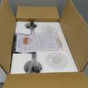 DIKAIDA 3-Light Bathroom Light Fixtures Over Mirror, Modern Matte Black Vanity Lights with White Frosted Glass Shade, Bathroom Wall Lamp Sconces for Mirror Bedroom, Living Room Hallway