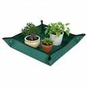 Plant Repotting Mat for Plants, Gardening Hand Tools for Gardeners, Oxford Cloth,29.5 x 29.5in(75x75cm)
