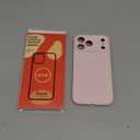 Vooii Magnetic for iPhone 17 Pro Max Case, Compatible with Magsafe (Premium Liquid Silicone) (Integrated Camera Control Button) Full Body Protective Anti-Scratch Microfiber Lining 6.9 inch, Chalk Pink