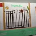 Ingenuity Decorative Extra Tall Baby Gate & Dog Gate, 28.5"-48" Wide, 36" Tall, Hardware or Pressure Mounted, Install on Top or Bottom of Stairs, Banister, or Doorway - Bronze