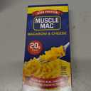 Muscle Mac High Protein Macaroni & Cheese, 20g Protein per Serving, No Synthetic Dyes or Colors, Non-GMO, 6.75 Ounce (Pack of 10)