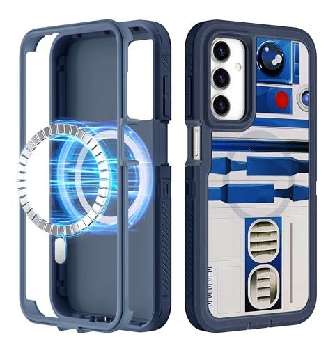 LISEVO for Samsung Galaxy A15 5G Phone Case - Compatible with MagSafe Women Cute Girls Magnetic Protective Cover Teen Boys Cool Unique Design Heavy Duty Shockproof for Samsung A15 5G Case 6.5"