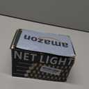 Blue Net Lights, 360 LED Christmas Net Lights Outdoor, 21ft x 5ft Large Net Mesh String Lights, 8 Modes Twinkle String Lights Connectable Plug in for Bushes Christmas Hedge Yard Garden Party Decor