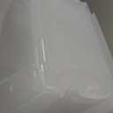 IRIS USA 51 L (54 QT) Plastic Storage Box with Lid and Latches - 4 Pack - BPA-Free, See-Through Organizing Solution, Durable Nestable Stackable Containers, Secure Pull Handle - Clear