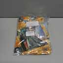 2 x IKAYAS Flower Pencil Pouch for 3 Ring Binder bulk Binder Pencil Pouch with Zipper, Pencil Pouches Pencil Bags for Classroom Pencil Box Pencil Case for Storing School Students Teacher Supplies 2 Pack