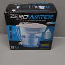 ZeroWater 12-Cup Ready-Pour 5-Stage Water Filter Pitcher 0 TDS for Improved Tap Water Taste - IAPMO Certified to Reduce Lead, Chromium, and PFOA/PFOS