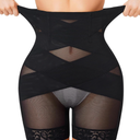 Nebility Shapewear Tummy Control Body Shaper High Waisted Butt Lifting Panties Shapewear Shorts Thigh Slimmer, L