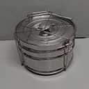 Stackable Stainless Steel Insert Pans, 6Qt Instant Pots Accessories 3 Tier Steamer Cooker Pot Set Cook Food Pressure Pot Accessories