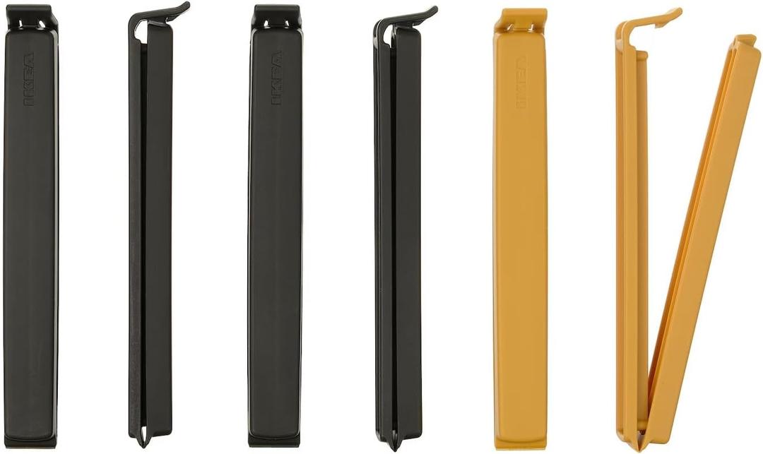 Ikea Bevara Bag Sealing Clips 30 Pack (Assorted Sizes, Assorted color)