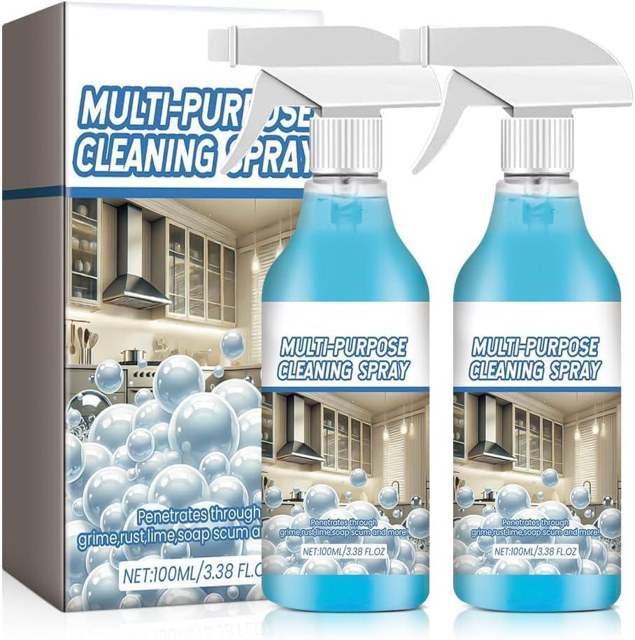 8 x 2PC Spray Splash Cleaner, 2026 New Multi-Purpose Handheld Degreaser, Upgraded Foam spray for Ovens, Easy to Use Grime Remover for Household Cleaning, Convenient Handheld Cleaner for Home Family