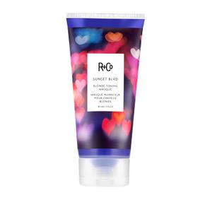 R+Co Sunset Blvd Blonde Toning Masque | Corrects Blonde Hues + Prevents Fading Hair Color + Nourishes | Vegan + Cruelty-Free | 5 Oz