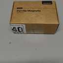 GAUDER Magnets for Whiteboard, Fridge & Bulletin Board - Strong Round Magnetic Discs - Black Magnets for Crafts (200 Pieces - 0.5" x 0.2")