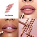 Charlotte Tilbury Lip Cheat Lip Liner Pencil - Gives Lips a Fuller-Looking, Defined Pout - Enriched with Jojoba Oil & Hyaluronic Acid - Waterproof, Smudge-Proof & Transfer-Proof