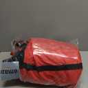 PLTCAT Christmas Tree Storage Bag Fits Up 10-12 Ft Tall Artificial Trees-Heavy Duty Holiday Storage Box Durable Reinforced H les Zipper Transparent Pocket- 600D Oxford Tree Storage Container Red