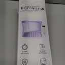 Heating Pad for Period Cramps, Upgraded Wrap Heating Pad for Back Pain Relief, Large 12''x 24''Heat Pad +26" Belt Adjustable 4 Timer 6 Heat Level Auto Shut Off, Christmas Birthday Gifts for Women Mom (Light Purple)