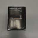 Mini Straightener,Rechargeable Portable Hair Straightener Brush,Fast Heating Hot Comb,Anti Scald Shell,3-Speed Temperature Control,Lightweight Mini Hair Straightener Brush for Home Travel Gift (Black)