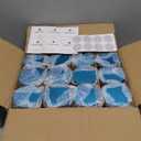 SUPMIND 12 Pack 10oz Glass Candle Jars with Lids and Sticky Labels, Empty Candle Jars for Making Candles Bulk Containers(Inner White)