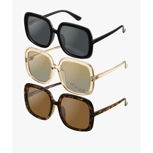 miyya Oversized Polarized Sunglasses Women, Trendy Retro Sun Glasses for Women 2025, Oversized Shades