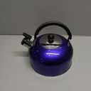 2L Stainless Steel Kettle with Heat Resistant Handle and Whistling Feature