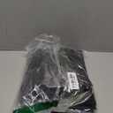 Lyellfe 30 Pack Black Gift Bags, Heavy Duty Kraft Paper Bag with Handle, Luxury Waterproof Shopping Bag, Retail Merchandise Bags for Birthday, Wedding, Christmas, S, M, L