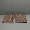 Brown Floral Pillow Covers 20x20 Set of 2 Rustic Old Style Block Print Outdoor Decorative Throw Pillows Farmhouse Vintage Flowers Pillowcases Decor for Home Sofa Couch Bed