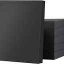 JINMING 6 Gift Boxes with Lids 11x8.5x1.5 Inches for Clothes, Black Gift Boxes, Apparel Boxes for Mother's Day, Father's Day and All Occasion