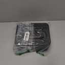 KYODOLED Medium Metal Cash Box with Combination Lock Safe and Money Tray for Security 7.87"x 6.30"x 3.54" Black (Medium, Black)