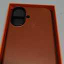 SHIELDON Genuine Leather Case for iPhone 17 6.3" 2025, Compatible with Magsafe, [Updated Camera Button], Magnetic Wireless Charging, Camera Bezel, Slim Fit Shockproof Protective Cover - Retro Brown