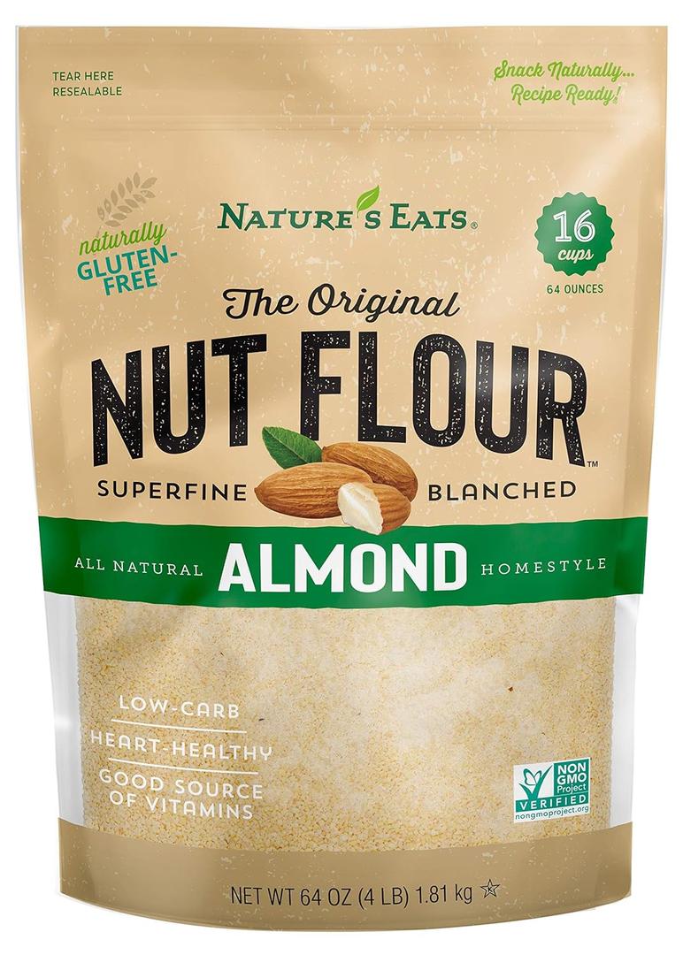 Nature's Eats Blanched Almond Flour, 64 Ounce (EXP 01/31/26)
