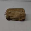 Vorspack Travel Toiletry Bag - Hanging Toiletry Bag for Men Water Resistant Canvas Shaving Bag with Large Capacity for Travel - Brown (Medium)
