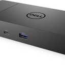 Dell WD19S 180W Docking Station (130W Power Delivery) USB-C, HDMI, Dual DisplayPort, Black