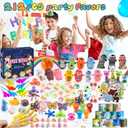 212 Pcs Party Favors for Kids, Bulk Prize Box Toys for Kids Classroom Elementary, Goodie Bags Stuffers for Ages 4-8 8-12, Easter Egg Fillers, Pinata Stuffers, Treasure Chest Small Toys, Birthday Gifts