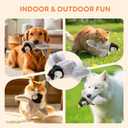 Interactive Chirping Bird Cat Toy, 2026 Upgraded Electric Flapping & Chirping Bird - Realistic Motion & Sound, Interactive Plush Toy for Bored Indoor Cats (Light Grey, 1PCS)