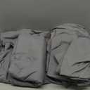 Hearth & Harbor Luxury Soft 6 Piece Bed Sheet Set Extra Deep Pocket Fitted Sheets Fits Mattress up to 21", Double Brushed Bedding Sheets & Pillowcases, King, Frost Gray