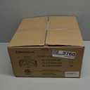 3-Light Semi Flush Mount Ceiling Light, 12.6" Drum Light with White Fabric Shade, Modern Close to Ceiling Lamp for Living Room Bedroom Dining Kitchen Hallway Entry Foyer (Brushed Nickel)