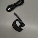 BlueParrott M300-XT SE Mono Bluetooth Wireless Headphones 80% Noise Canceling Earpiece Headset for Mobile Workers & Delivery Drivers, Compact Design with IP54-Rated Protection, 14 hrs Talk Time, Black