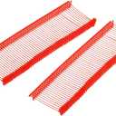 MECCANIXITY Standard Tagging Fasteners,Plastic Regular,Standard Label Gun Price Tagging Barbs for Garment Price Tag Label Tagging Barbs 25mm/1 Inch,Pack of 1000 Red