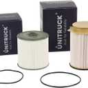 Fuel Filters 6.7 Cummings: Water Separator sets with Seals Replacement for 2019-2022 Dodge Ram 2500 3500 4500 5500 6.7 Diesel- Replaces 68436631AA, 68157291AA (UT8243K)
