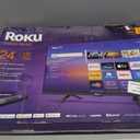 Roku Smart TV 2026 – 24-Inch Select Series, 720p HD TV – Roku TV with Voice Remote – Flat Screen LED Television with Wi-Fi for Streaming Live Local News, Sports, & Movies – Bluetooth Headphone Mode