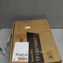 TVON Floor TV Stand with Mount for Most 3260 Inch TVs up to 88lbs, Height Adjustable TV Floor Stand with Wood Base for Space Saving, Tall Floor TV Stand for Bedroom, Corner & Living Room, White