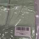 Women's Sleeveless Tank Tops Zipper V-Neck Halter Double Lined Girls Casual Basic Crop Tops（S,Olive Green）