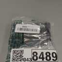 2 Pairs Aluminum Alloy Bike Pegs for Mountain Bike Cycling Rear Stunt Pegs Fit 3/8 inch Axles (Black)