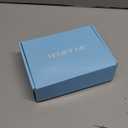 Tempt Me Women Black and White Two Piece Scoop Neck Bikini Crop Top Swimsuit Sporty High Waisted Bathing Suit, Medium 